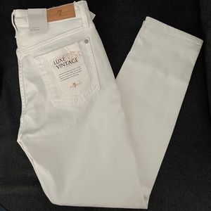 White 7 For All Mankind Jeans
